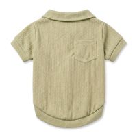 Camisa Portofino KOVA para perro color Verde — vista 2