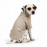 Camisa Tulum KOVA para perro color Beige