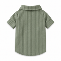 Camisa Canalé KOVA para perro color Verde — vista 2