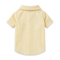 Camisa Canalé KOVA para perro color Amarillo — vista 2