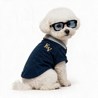 Camisa Polo KOVA para perro color Navy