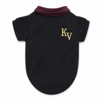Camisa Polo KOVA para perro color Negro — vista 2