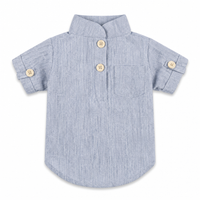 Camisa Tulum KOVA para perro color Azul — vista 3