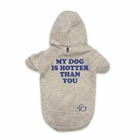 Hoodie Gris — My Dog Is Hotter Than You