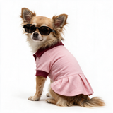 Vestido Polo Oxford color Rosa
