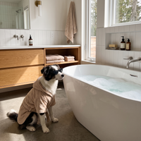 Bata de Baño KOVA para perro color Beige — vista 3
