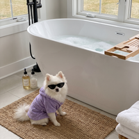 Bata de Baño KOVA para perro color Morado — vista 3