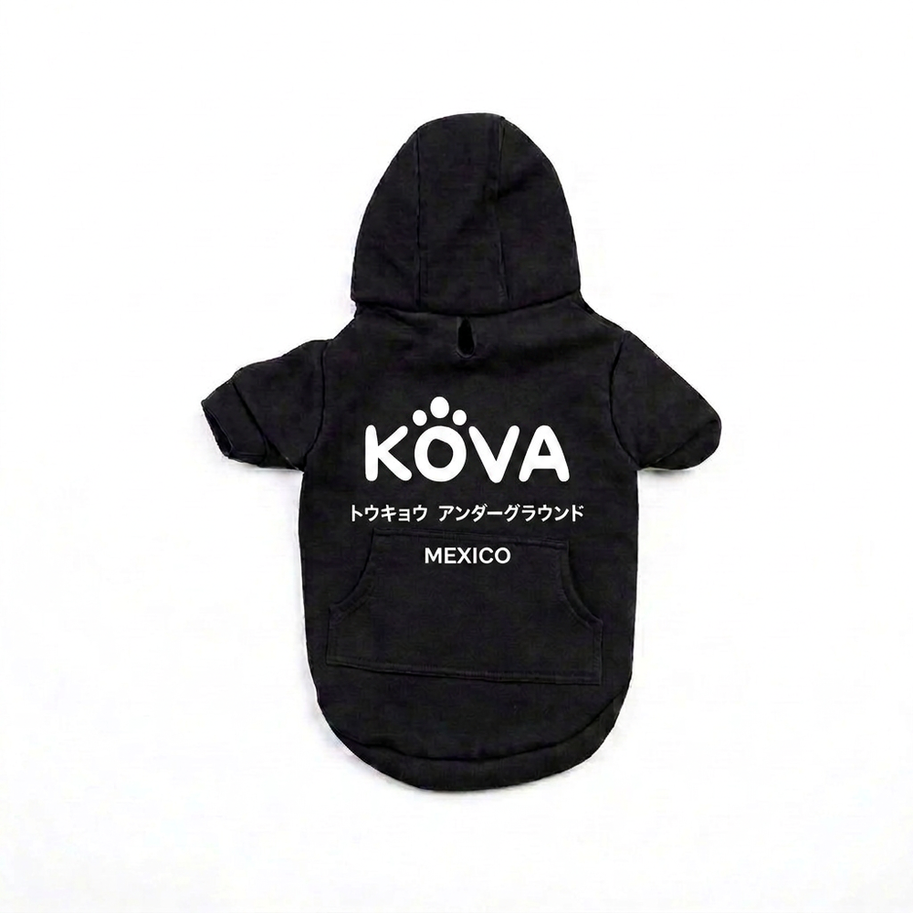 Hoodie Negro — KOVA Street