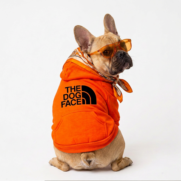 Hoodie Naranja — The Dog Face