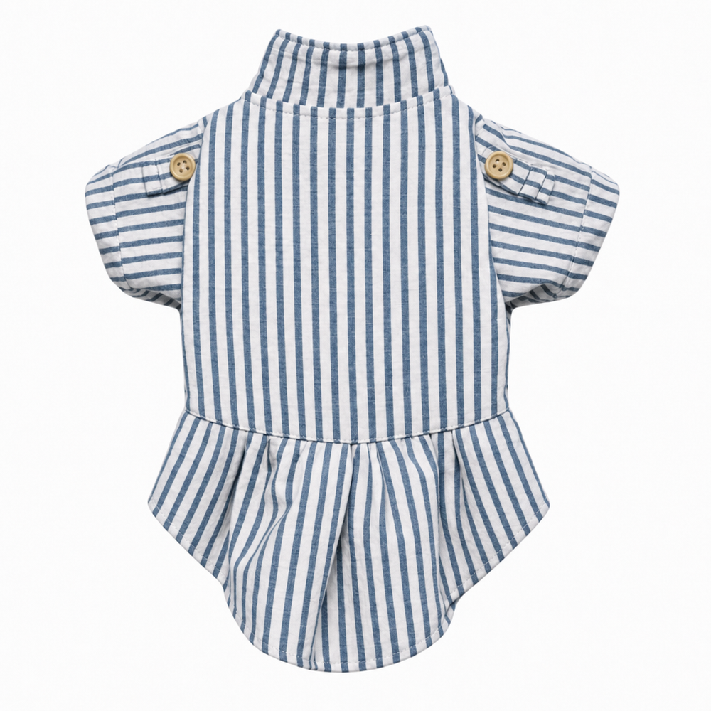 Vestido Tulum KOVA para perro color Azul — vista 2