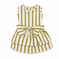 Vestido Costa KOVA para perro color Oro — vista 2
